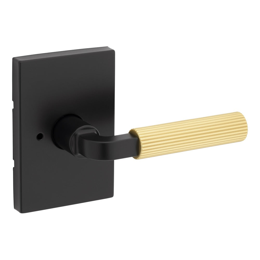 KWIKSET Kwikset 730MALRCT-514X4 Mirada Privacy Door Lock Matte Black