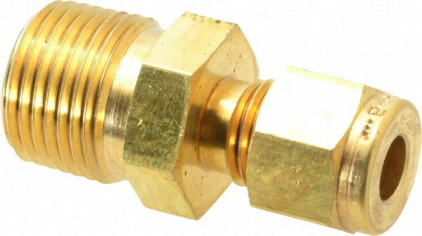 PARKER Parker 4MSC6N-B Compression X Mnpt Connector 3/8 in
