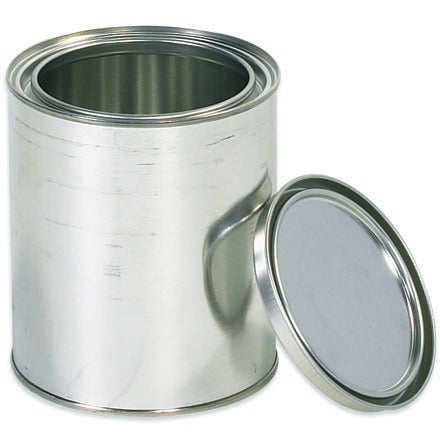 BSC PREFERRED Bsc Preferred HAZ1071 Metal Cans with Lids 36 Pack