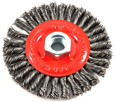 FORNEY Forney Industries 72760 Stringer Bead Wire Wheel Brush 4 in