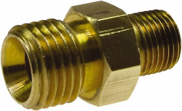 COILHOSE PNEUMATICS Coilhose Pneumatics MA0606 Brass Pipe Adapter 3/8 in Mnpsm X Mnptf