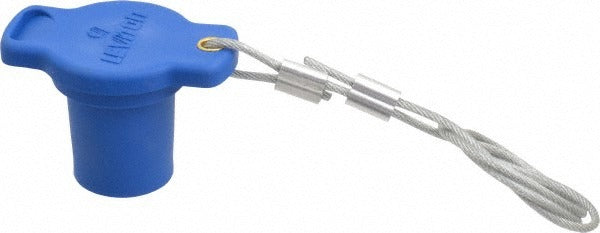 LEVITON Leviton 16P21-UB Nema 3R Male Single Pole Cap Blue