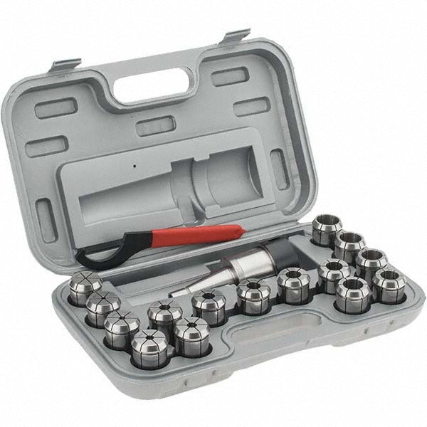 VALUE COLLECTION Value Collection 230-7211 NMTB30 Full Grip Collet Chuck Set