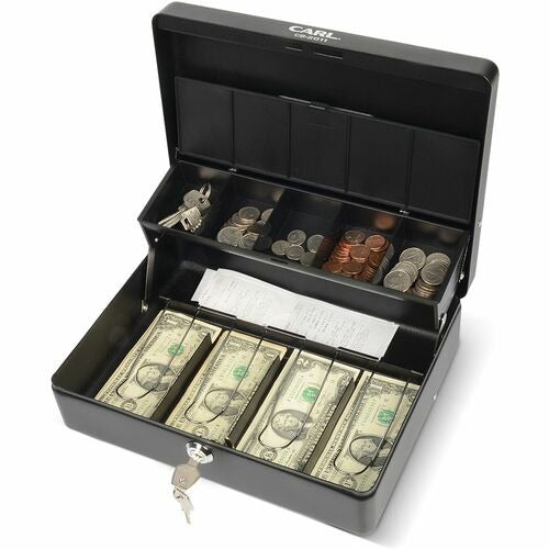 CARL Carl Mfg CUI82011 Steel Security Cash Box