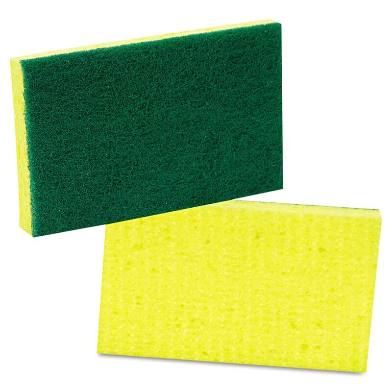 3M 3M MMM74 Scotch-Brite medium-duty scrubbing sponge 3.6 x 6.1 inches (20 per carton)
