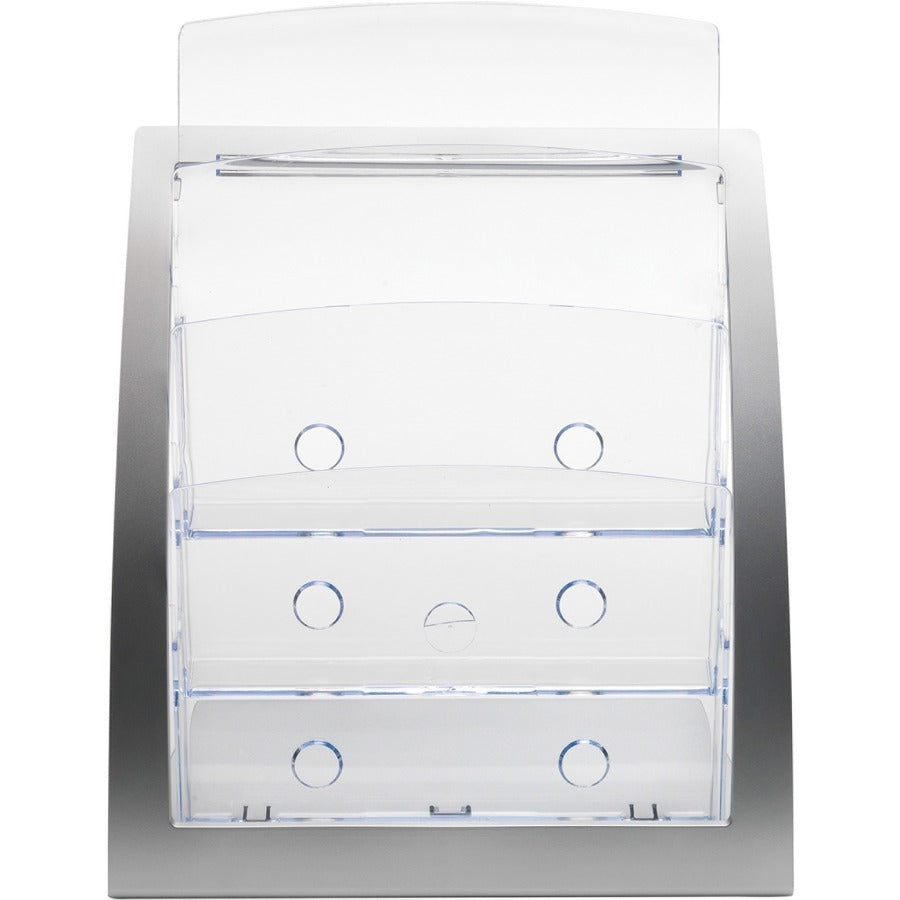 DEFLECTO Deflecto DEF693745 Contemporary Literature Holder 11.25 in x 6.94 in x 13.31 in 1 Pack