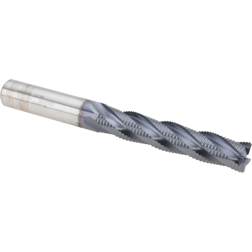SECO TOOLS Seco 17014828 Roughing End Mill 1/2 in 4 Flute Cobalt Tialn