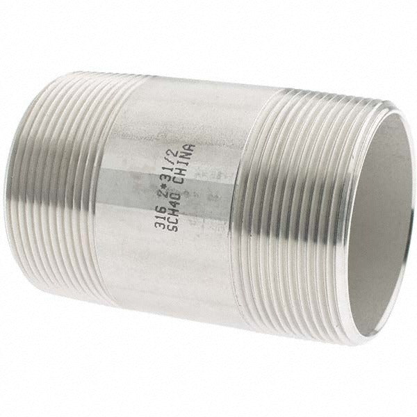 VALUE COLLECTION Value Collection 6BN2*31/2 Ss Pipe Nipple 2 in Sch 40 316L