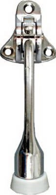 NATIONAL HARDWARE National Mfg N184-275 Kickdown Door Stop 4 in Chrome