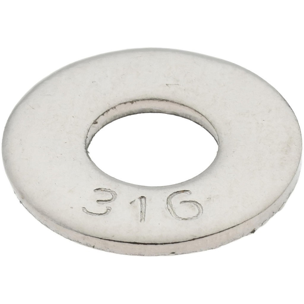 VALUE COLLECTION Value Collection 09181918-100 No. 8 Flat Washer 316 Ss