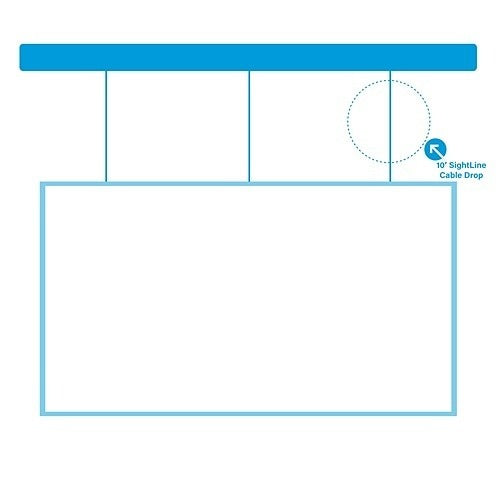 DA-LITE Da-lite Legrand DL16476 Projector Lamp Accessory