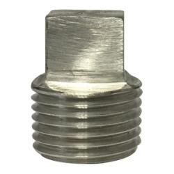MIDLAND INDUSTRIES Midland Industries 63654B1 Square Head Plug 3/4 Mpt 316 Ss
