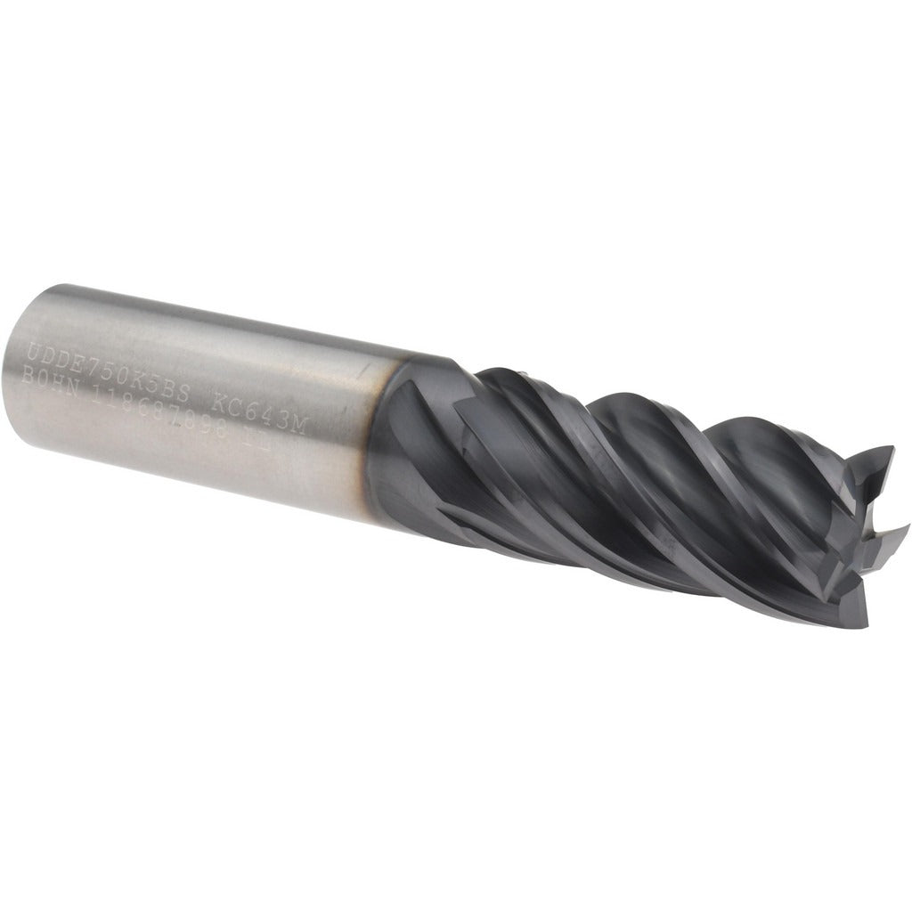 KENNAMETAL Kennametal 3580819 Square End Mill 3/4 in 5 Flute Carbide