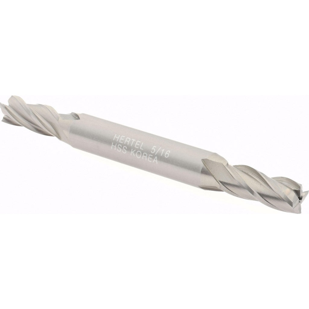 HERTEL Hertel E1051020 Square End Mill 5/16 in 4 Flute Hss