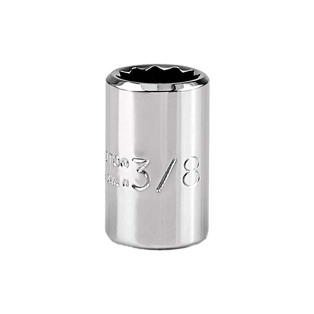 PROTO Proto J4712T Hand Socket 3/8 Inch 12-point 1/4 Drive