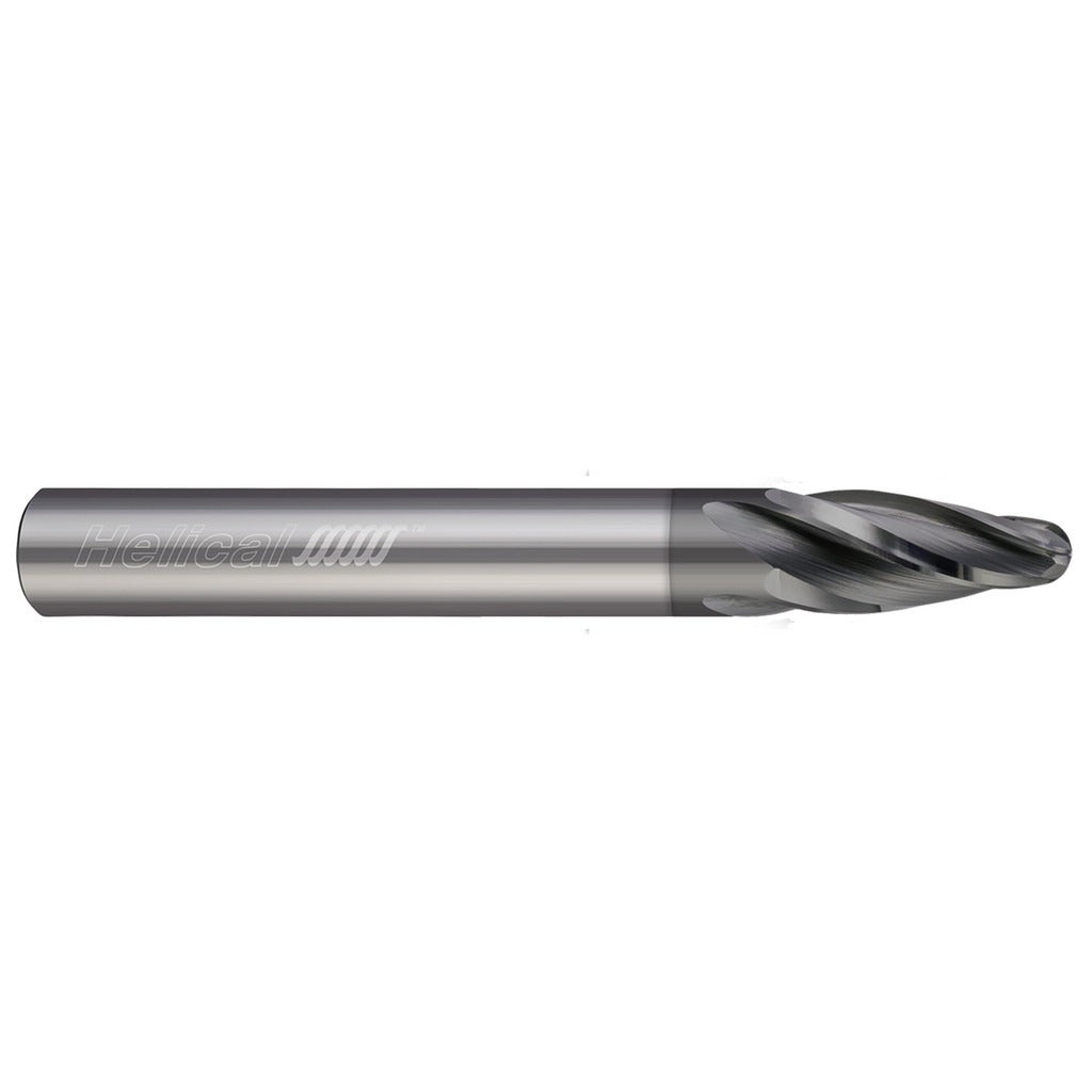 HELICAL SOLUTIONS Helical Solutions 86268 Oval Form Barrel Cutter End Mill