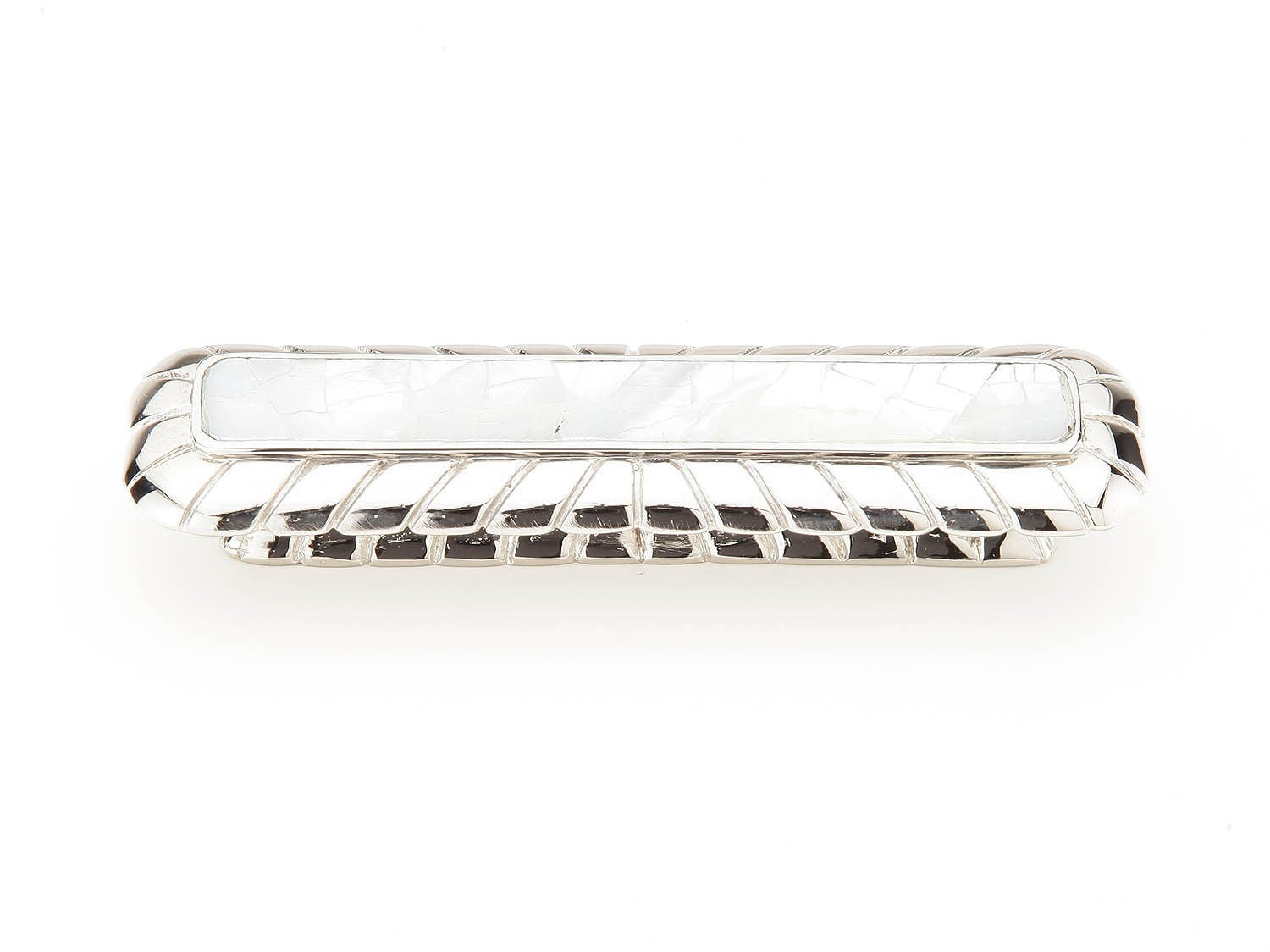 SCHAUB Schaub 852-MOP-PN Cabinet Pull Mother of Pearl Polished Nickel
