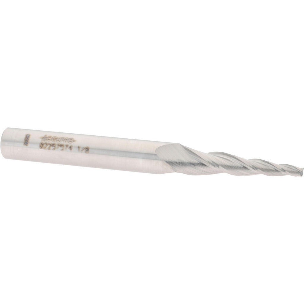 ACCUPRO Accupro 12177526 Tapered End Mill 3 Flute Solid Carbide