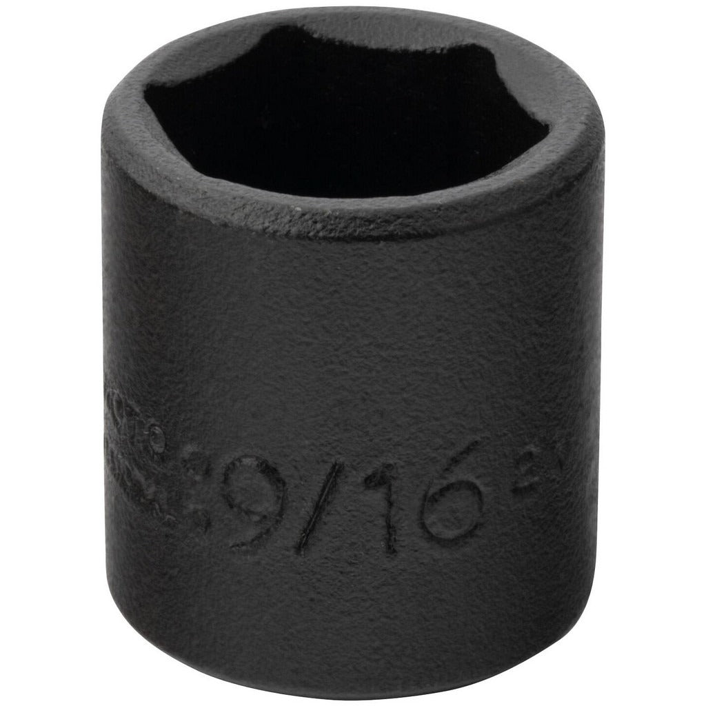 PROTO Proto J6918H Impact Socket 1/4 in Drive 9/16 in 6-point