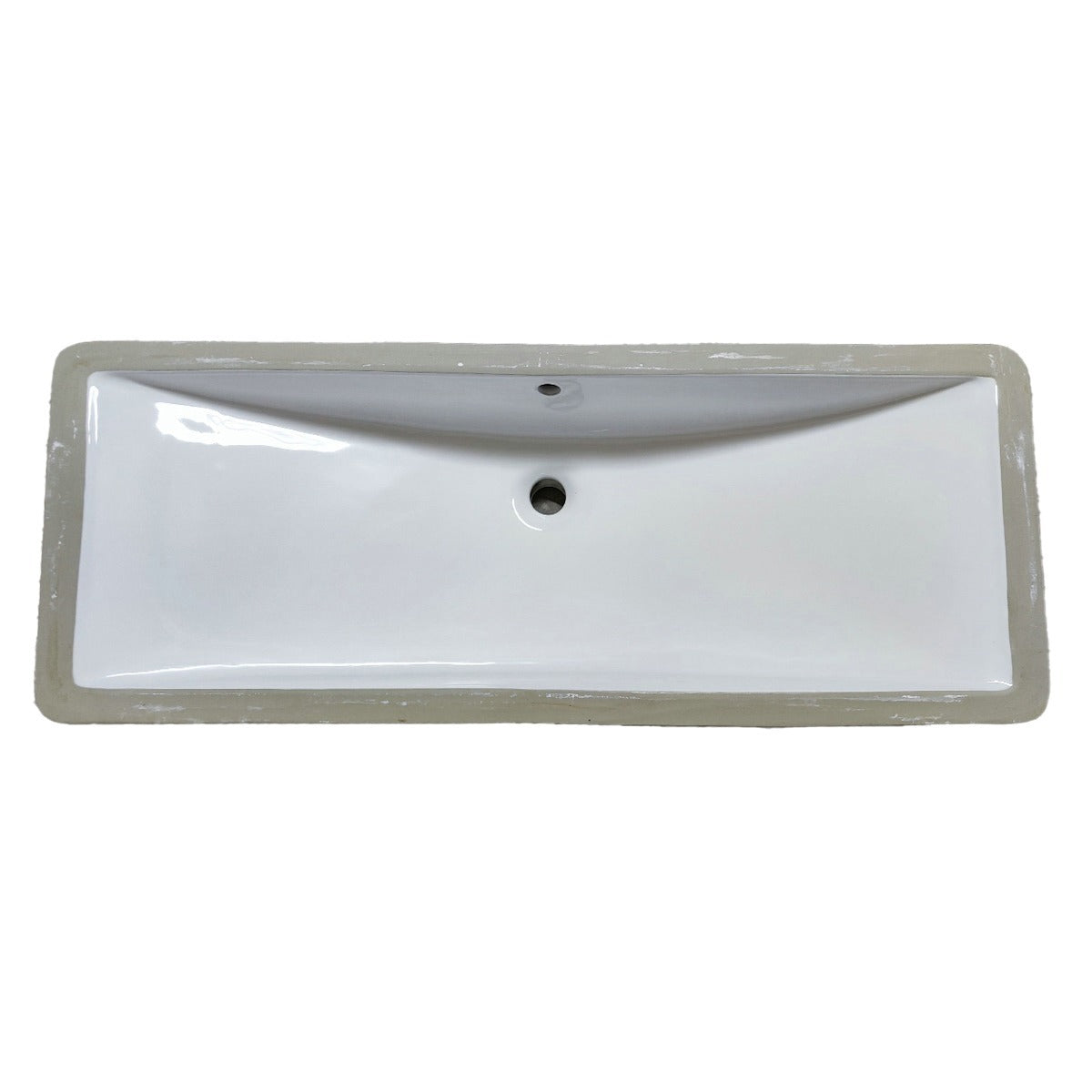 DAKOTA Dakota Plumbing Products US-3814W Undermount Vanity Sink White