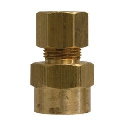 MIDLAND INDUSTRIES Midland Industries 26154L Captive Sleeve Adapter 3/8 Comp X Fip