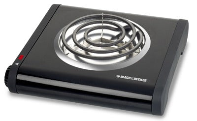 BLACK+DECKER Applica/spectrum Brands SB1001B Single Burner Buffet Range