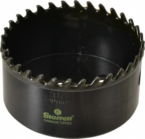 STARRETT Starrett 65634 Hole Saw 3-1/2 in Carbide Tipped