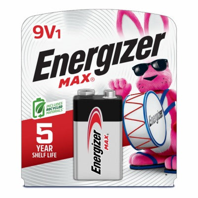 ENERGIZER Eveready Battery Co 522BP Max 9V Alkaline Battery