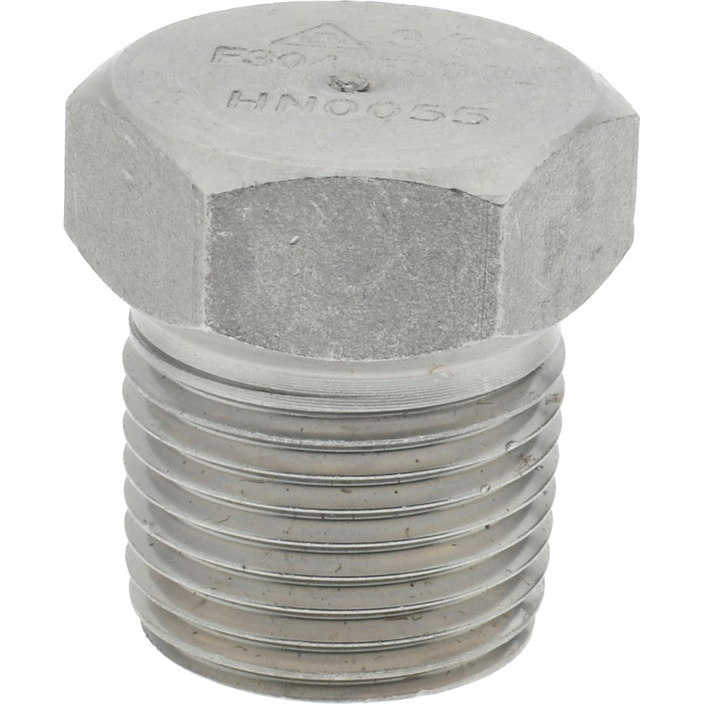 MERIT BRASS Merit Brass 3417HD-06 Hex Pipe Plug 3/8 in 304 Ss Mnpt