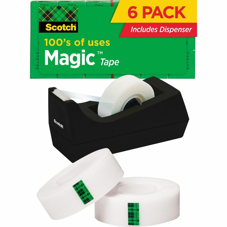 3M 3M MMM810K6C38 Tape Dispenser C38 6 Rolls