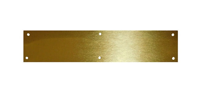 DON-JO Don-jo J102BTA634MAG Magnetic Kick Plate 6x34 Brass Tone