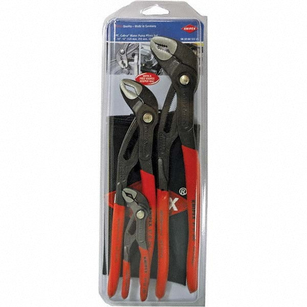 KNIPEX Knipex 9K 00 80 122 Us Cobra Plier Set 3 Piece