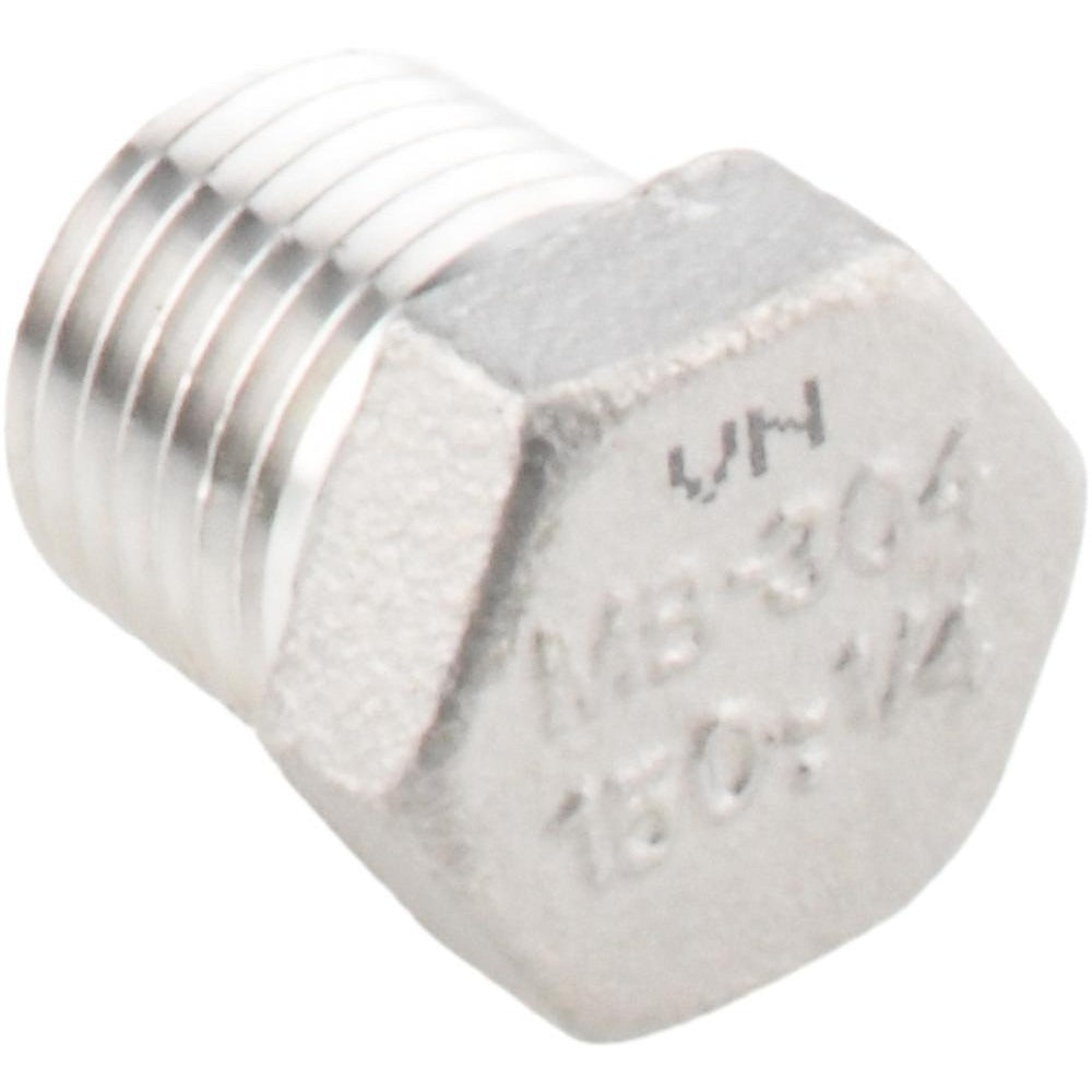 VALUE COLLECTION Value Collection 4HP1/4 Pipe Hex Plug 1/4 in Mnpt 304 Ss