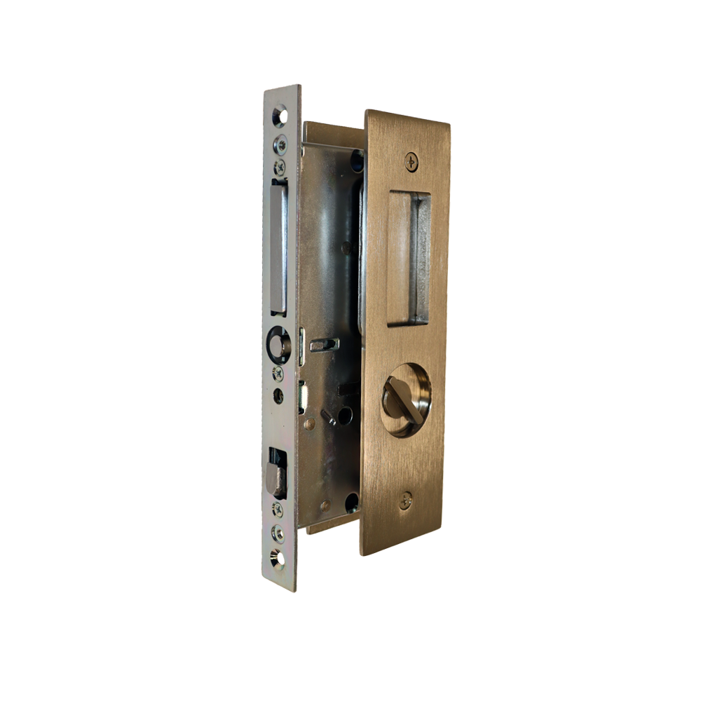 EMTEK Emtek 2155US15138 Privacy Pocket Door Mortise Lock Satin Nickel