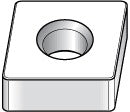 KENNAMETAL Kennametal 1181990 Ceramic Turning Insert 80 Diamond