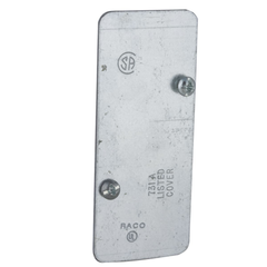 RACO 880 Handy Cover 3-3/4 x 1-9/16 Industrial Blank