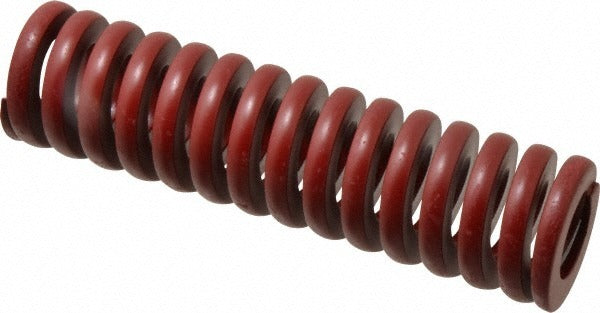 ASSOCIATED SPRING Associated Spring Raymond 205-724 Die Spring Red Strong Duty
