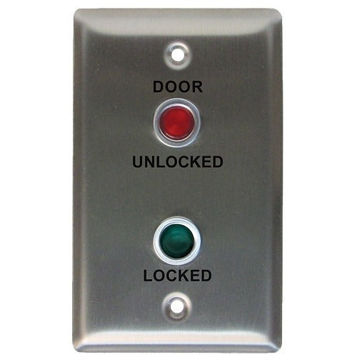 CAMDEN DOOR CONTROLS Camden Door Controls CX-LED2/56RG 2 Led Annunciator
