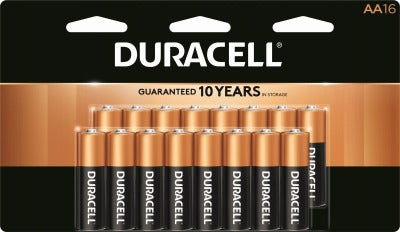 DURACELL Duracell MN1500B16 Aa Alkaline Battery 16 Pack