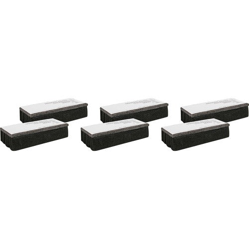 LORELL Lorell LLR1BD Felt Blackboard Eraser Bundle of 6