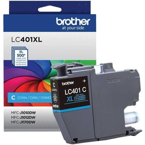 BROTHER Brother BRTLC401XLCS Cyan Ink Cartridge High Yield