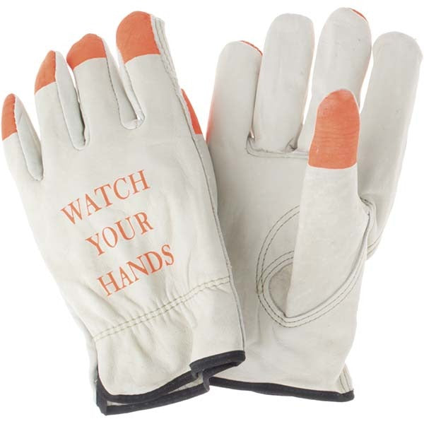 MCR SAFETY Mcr Safety 3215PIXXL Leather Work Gloves 2XL Driver