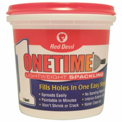 RED DEVIL Red Devil Inc 544 Lightweight Spackling Compound Quart