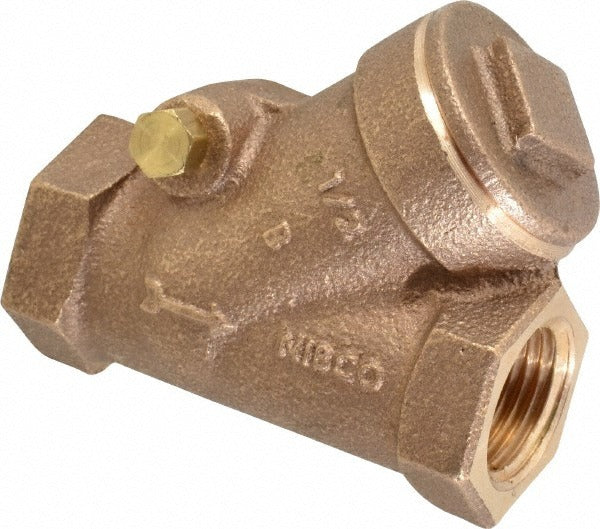 NIBCO Nibco NL92006 Bronze Y-pattern Check Valve 1/2 Inch