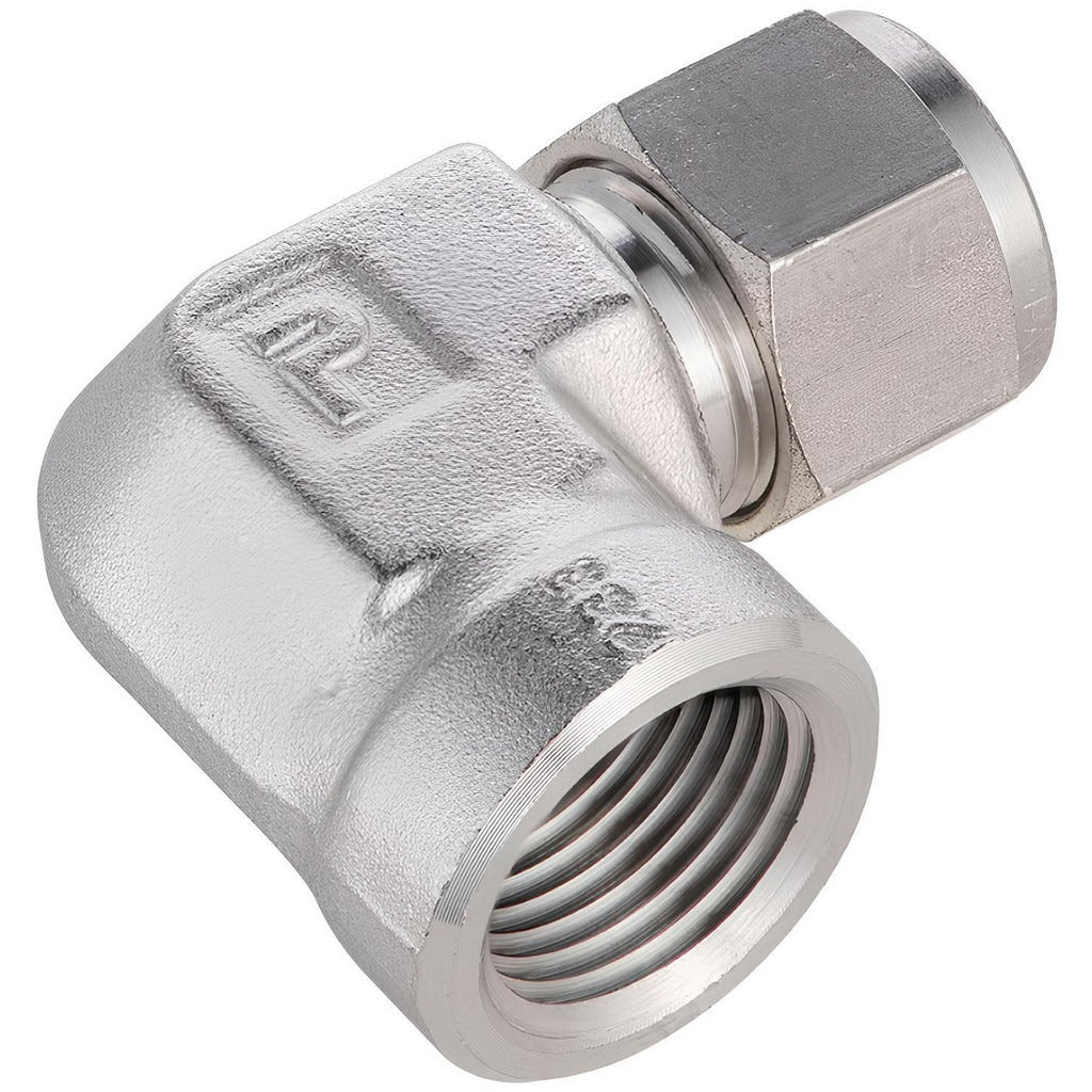 PARKER Parker 10FEL6N-316 Compression Female Elbow 5/8 Od Npt Ss