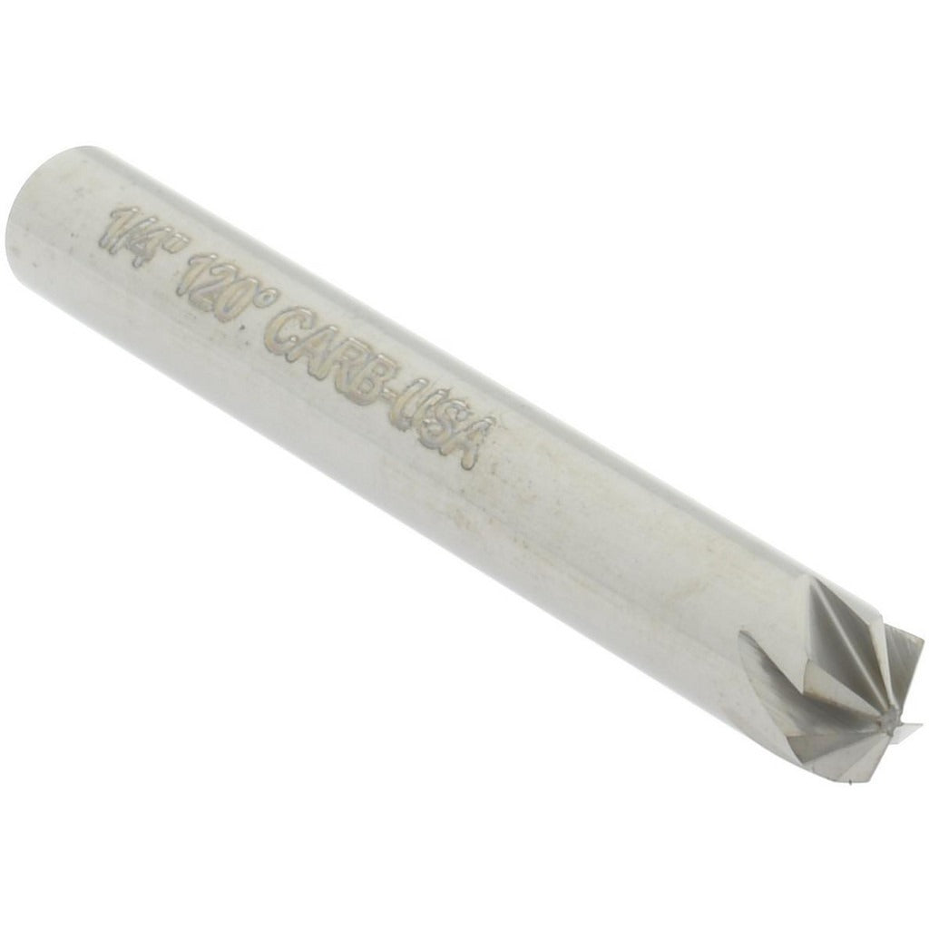 HERTEL Hertel 336-003090 Carbide Countersink 1/4 in 6 Flute
