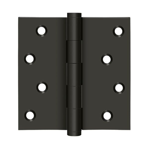 DELTANA Deltana DSB410B-RZ 4x4 Square Hinge Oil Rubbed Bronze