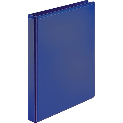 BUSINESS SOURCE Business Source BSN26973 D-ring View Binder 1 in Navy