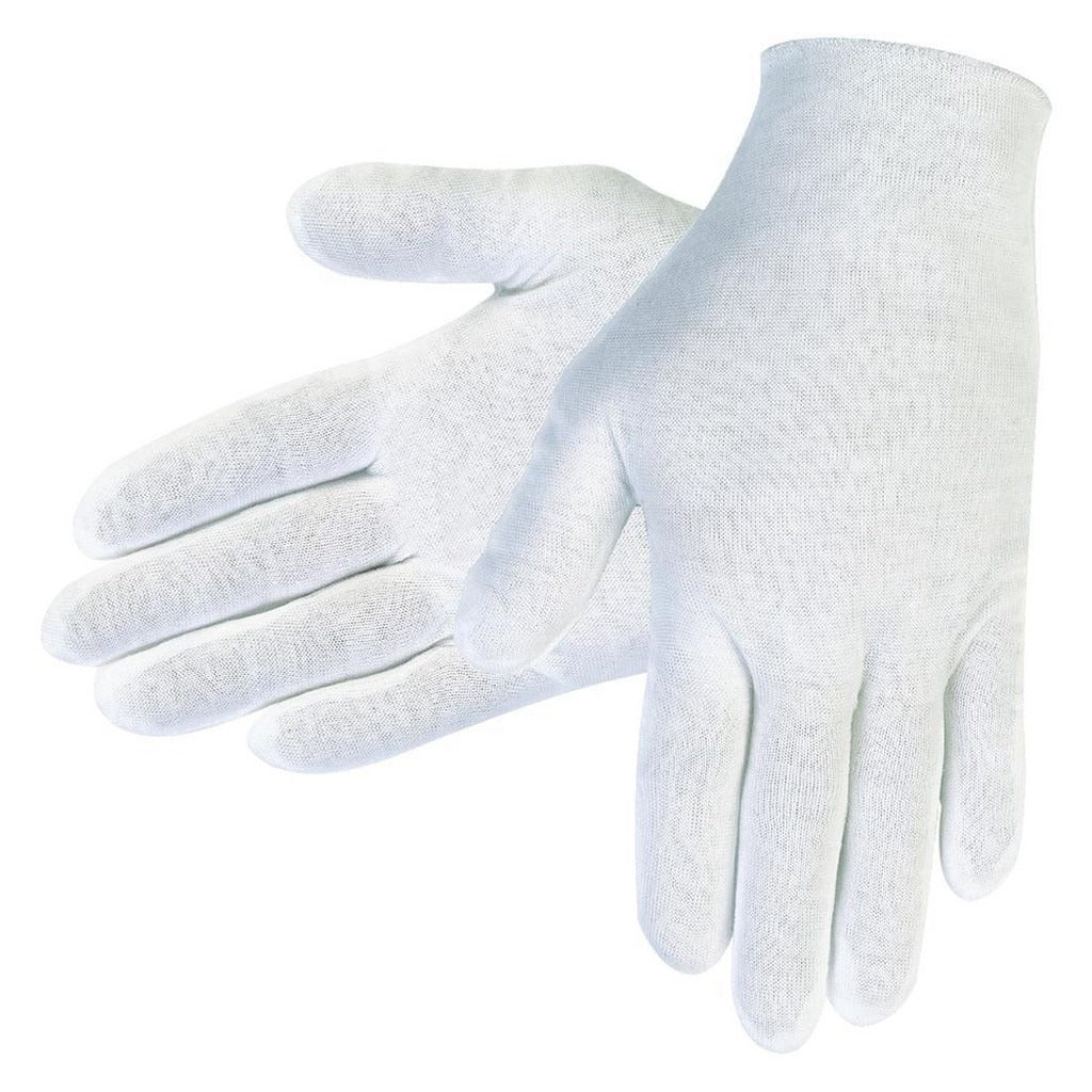 MCR SAFETY Mcr Safety 8600C Cotton Gloves Size Large 12 Pack