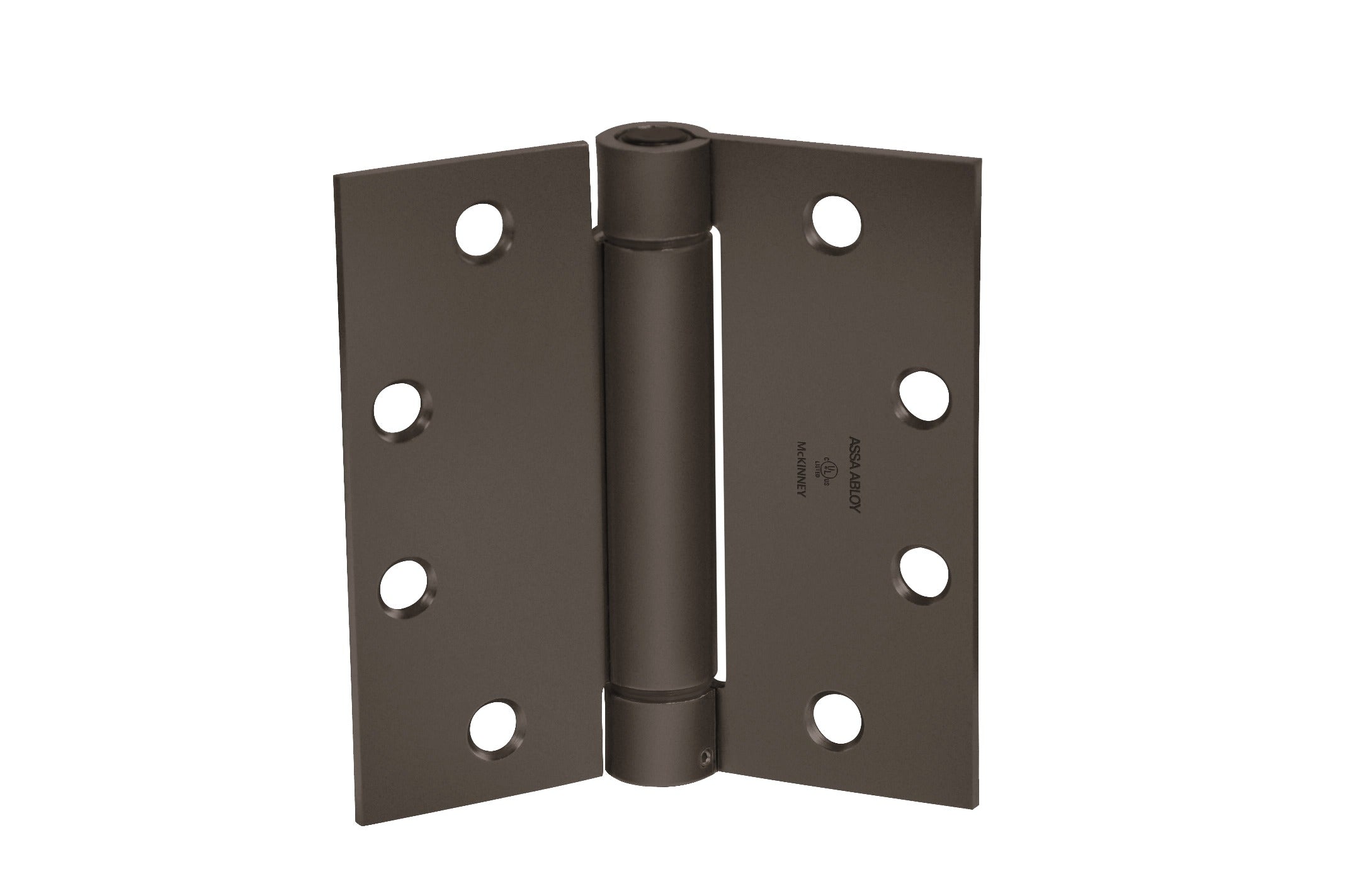 MCKINNEY Mckinney Hinges 1502410B Steel Spring Hinge 4x4 Oil Rubbed Bronze